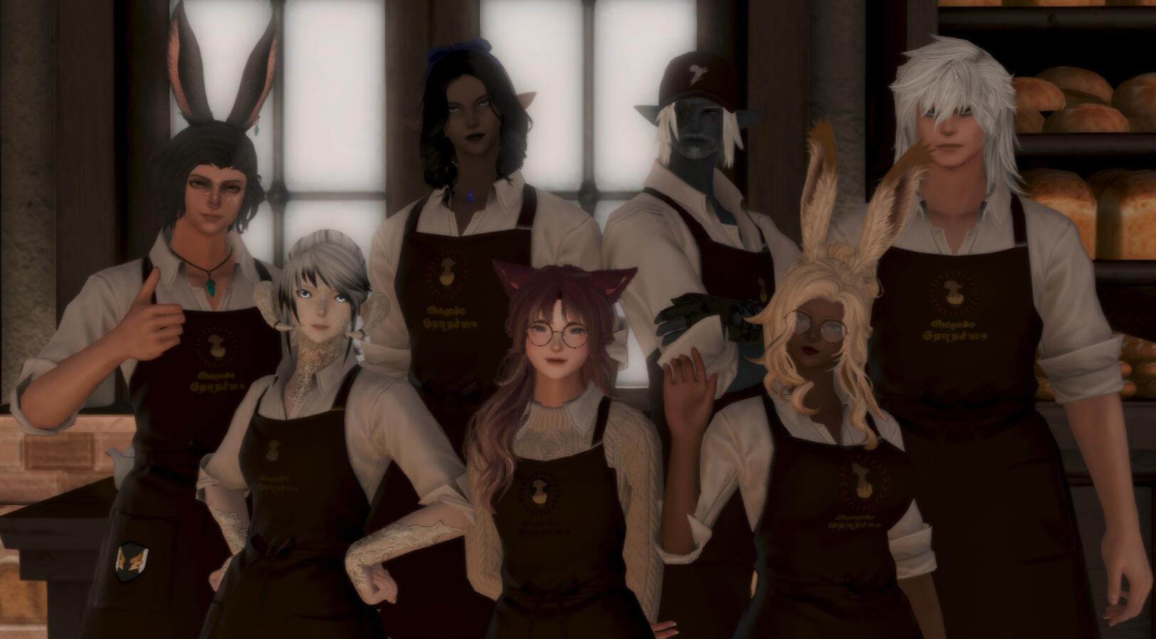 The staff! The staff!