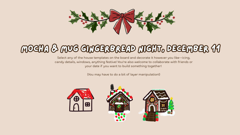 Gingerbread Nights, Dec 11 Gingerbread Nights, Dec 11