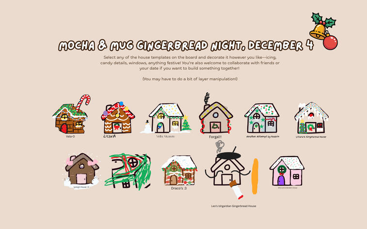 Gingerbread Nights, Dec 4 Gingerbread Nights, Dec 4