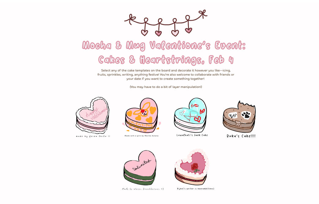 Cakes & Heartstrings, Feb 4 Cakes & Heartstrings, Feb 4