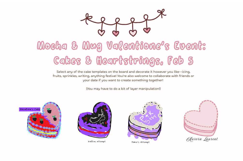 Cakes & Heartstrings, Feb 5 Cakes & Heartstrings, Feb 5